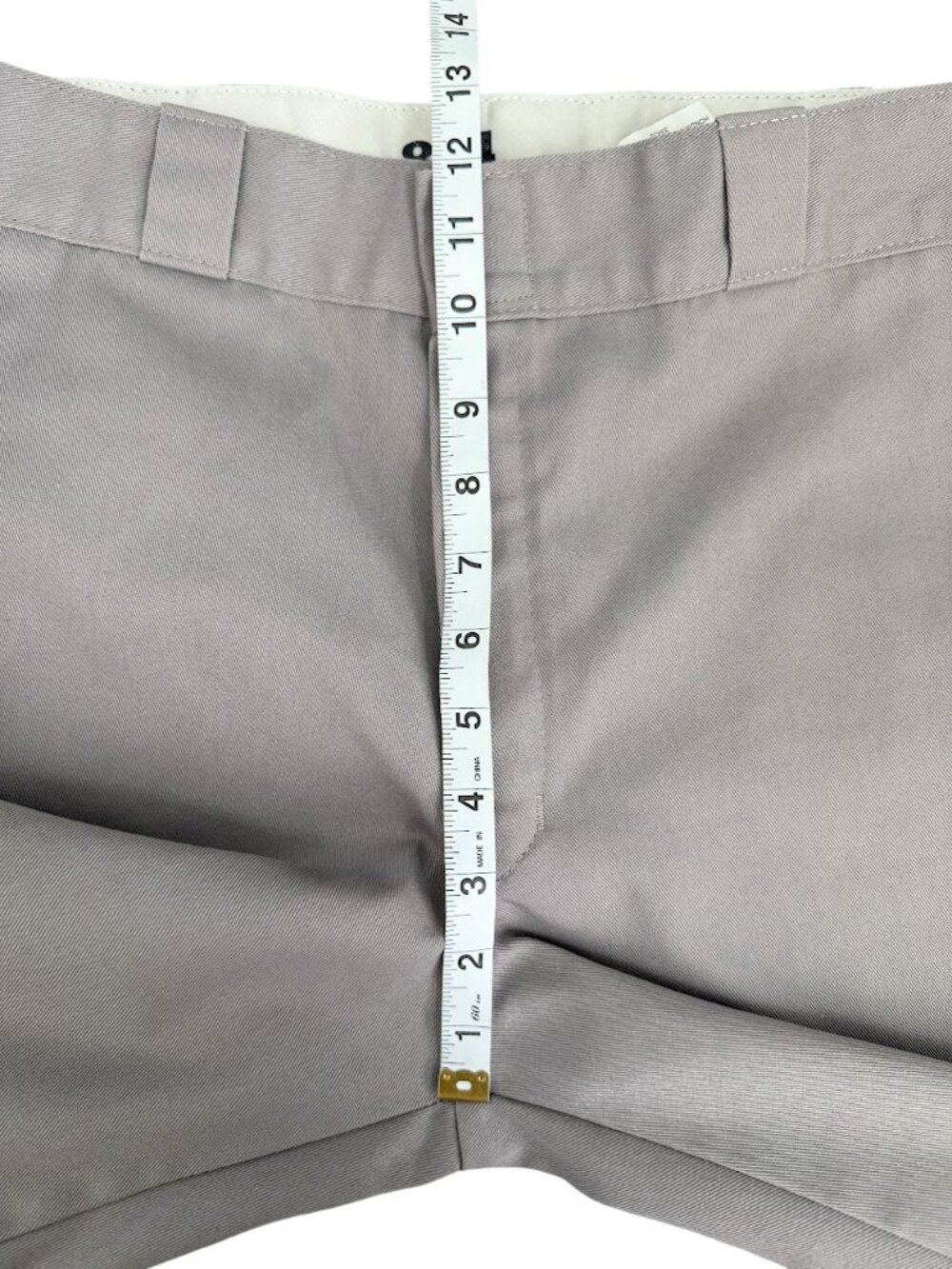 Dickies 874 Original Fit Work Pants Grey Skate 33x32 Straight Leg - Picture 6 of 9